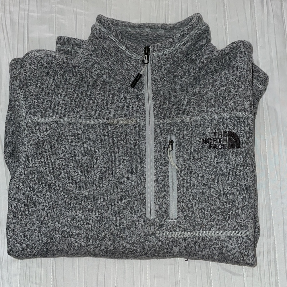 North Face Quarter Zip Fleece Pullover